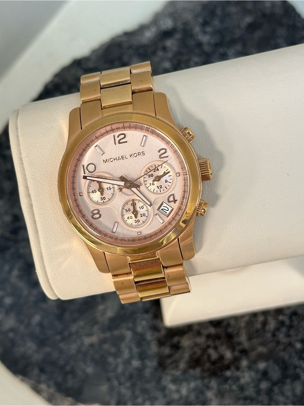 Micheal Kors Rose Gold Stainless Steel Womens 38mm Watch